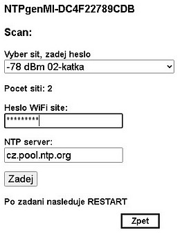 nastaveni WiFi