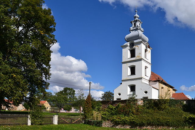 kostel sv. Bartolomje Velk Chmelin