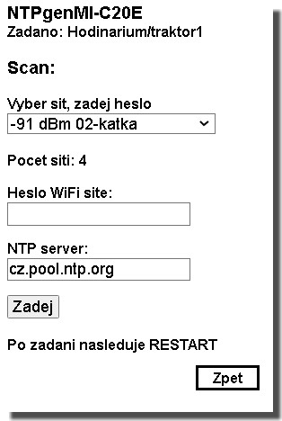 nastaveni WiFi